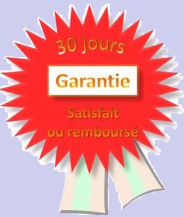 Garantie 30 jours: satisfait ou rembours�